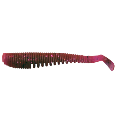 Силиконовая приманка Yaman Pro Legend Minnow 3.5" цвет #21 - Magic Violet (уп.5 шт)