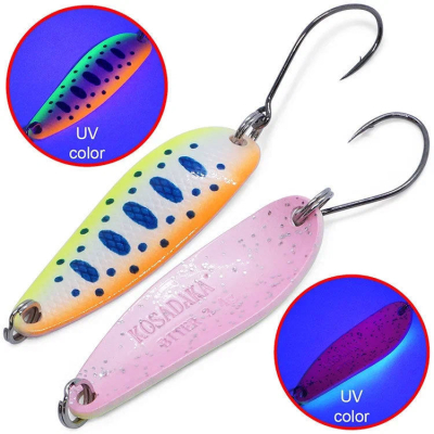 Блесна Kosadaka Trout Police Biter 3.4g 37mm цвет G13PUV