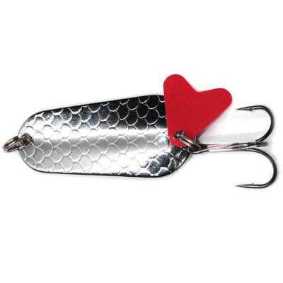 Блесна колеблющаяся Namazu Squama 14гр. цвет 01 (серебро)