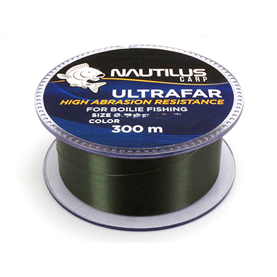 Леска Nautilus UltraFar Army Green d-0.30мм 15lb  300м*