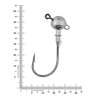 Джиг-головка Vido Craft Jig Slug 18 гр, кр-к VD-067 (GSNB-067-5/0-18)