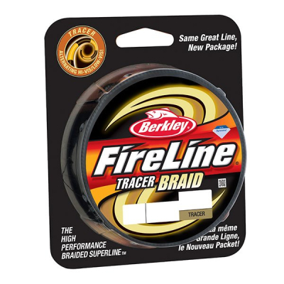 Шнур плетеный Berkley Fireline Tracer Braid 110m - 0.20mm