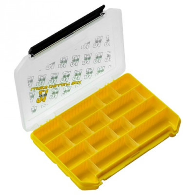 Коробка для приманок Pontoon21 Lures Chillout Box VS-3020ND-P21-Y, 255x190x40, желт./верх прозр.