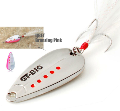Блесна GT-BIO Beetle 3.7см 10гр., bronzing pink   GT-32T