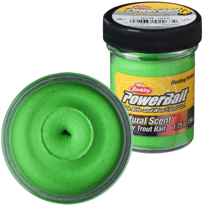 Паста форелевая чеснок зеленая Berkley EU GARLIC SPRNG GREEN GLITTER (1633598)