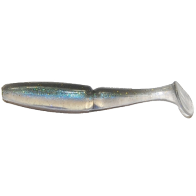 Мягкая приманка Gambler Little EZ цв. Ghost Shad