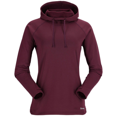 Толстовка Simms Women's Heavyweight Baselayer Hoody, Mulberry, XS