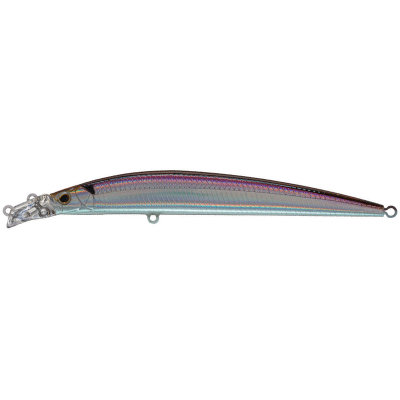 Воблер Strike Pro Top Water Minnow 130, 130 мм, 15 гр. цвет: A53-EP Silver Smelt UV (9930851)