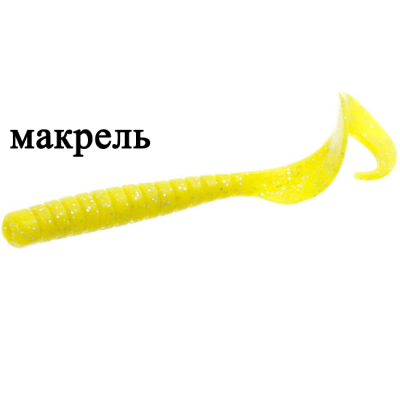 Виброхвост Flagman Sly 4" цв. chartreuse 6pc macrell