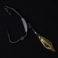 Крючок офсетный огруженный с подвеской BKK Titan Diver - Gold Superslide #4/0-5/32oz (2шт)
