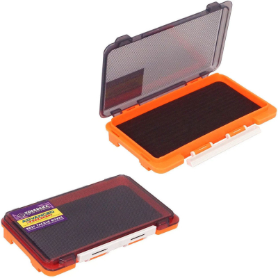 Коробка Kosadaka TB-S63C-OR, 17,5*10,5*2см с пенкой для приманок, оранжевая