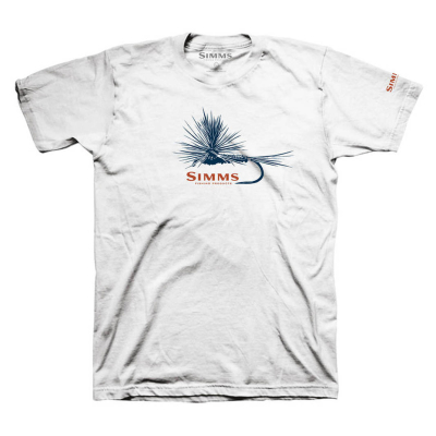 Футболка Simms Adams Fly T-Shirt, L, White