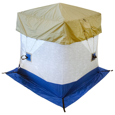 Накидка для зимней палатки СЛЕДОПЫТ 2,1х2,1 м, цв. олива