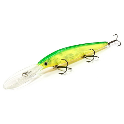 Воблер Lucky Craft Staysee 120SP цв. Ghost Lime Chart