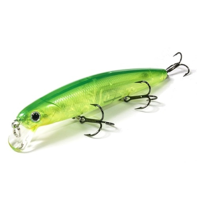 Воблер Lucky Craft Flash Minnow 110SP цв. Ghost Lime Chart