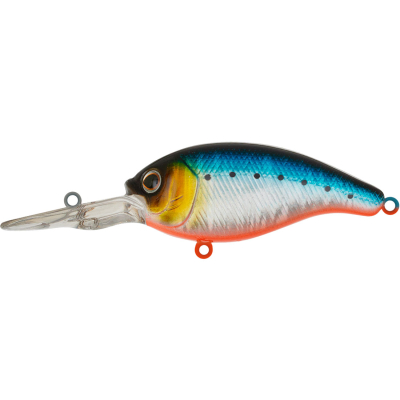 Воблер Strike Pro Crankee Deep Diver 55 цвет A234-SBO-LU Blue Back Silver OB Fluo (JL-036F#A234-SBO)