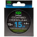 Поводковый материал в оболочке Carp Pro Deligth Coated Hooklink Sinking Weedy Green 20м 15lb