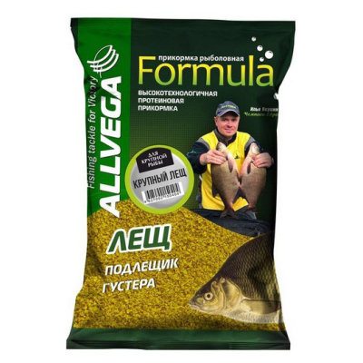 Прикормка Allvega "Formula Big Bream" 0,9кг (КРУПНЫЙ ЛЕЩ)