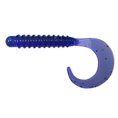 Силиконовая приманка Pike Hunter Tail Grub 3/7.6см #016 Fialka  (UV) 10шт