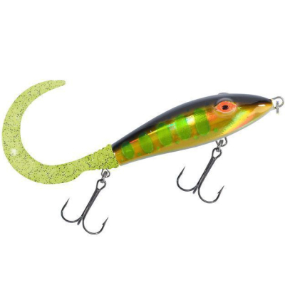 Тейл бейт Balzer Shirasu Tail Bait Pike Dancer 80гр. цв. Green Nugget (16128 480)