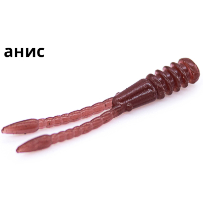 Силиконовая приманка Rampage Burny Hog 1" (анис) цв. #030 (14 шт)