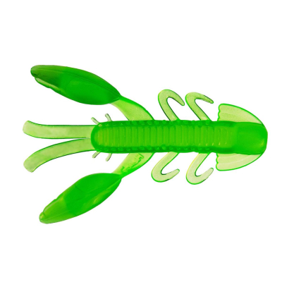 Силиконовая приманка Рак Helios Omar 2,05"/5,2 см Electric green 15шт. (HS-24-007)
