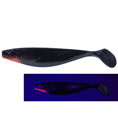 Силиконовая приманка Balzer Shirasu Majo UV Booster 17см/35гр цв. Night Crawler (13770 317)