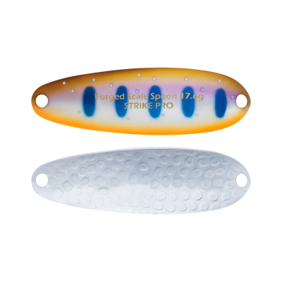 Блесна колеблющаяся Strike Pro Forged Spoon A тройник, 4.3гр ST-018A #A142-264-CP