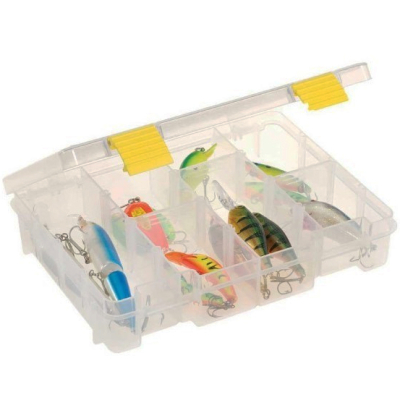Коробка Plano 2370500 4 Cmp Prolatch Box W Tab Clr Ylw (22.9cm x 17.8cm x 5.1cm) (1563737)
