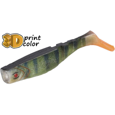 Силиконовая приманка Mikado Fishunter 8см цв. 3D PERCH (1уп.- 5шт.)