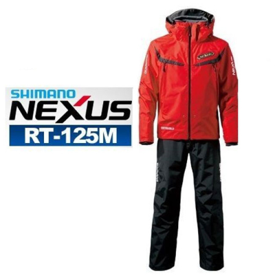 Костюм Shimano Nexus DryShield RT-125MRD цв. Красный размер 2XL (XL) 