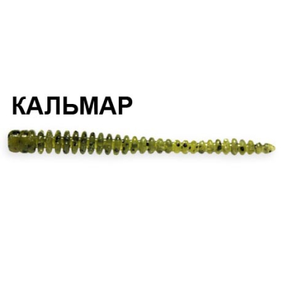 Силиконовая приманка Crazy Fish Cruel Leech 8-5.5-16-6 кальмар цв. watermelon (арбуз)