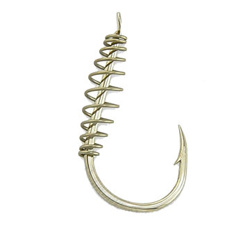Одинарный крючок Owner 50348 Spring Chinu nickel №4 7шт