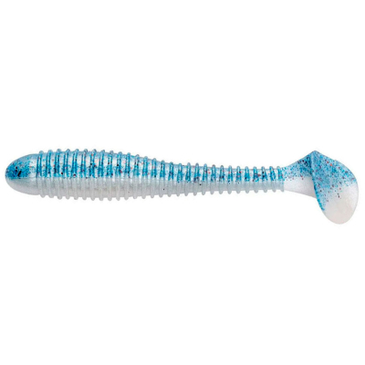 Силиконовая приманка Helios Catcher 3,55"/9 см Blue Fish 5шт. (HS-2-052)