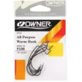 Офсетный крючок Owner All Purpose Softbait Hook BC №1/0 5шт
