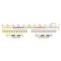 Плетеный шнур Varivas High Grade PE x4 Marking TYPE II 150m #1.2