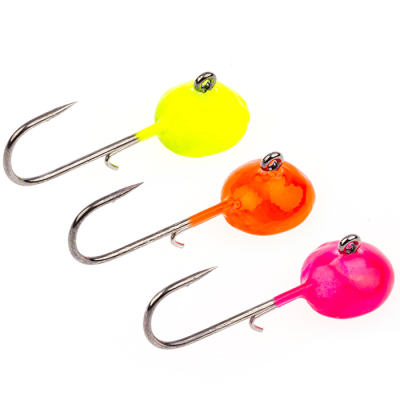 Джиг-головка Akara Trout Time Таблетка 2 гр. кр. № 4 MIX (3шт)