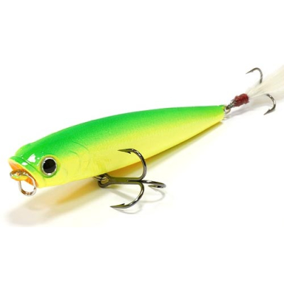 Lucky Craft Gunfish 75 цв. Green Lime Chart
