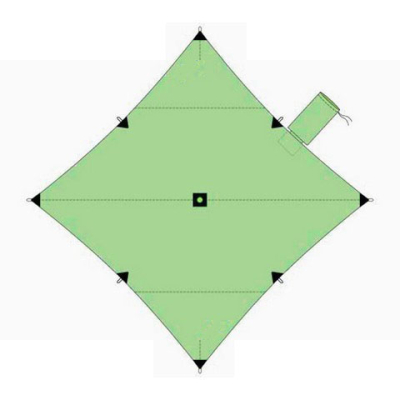 Тент Bask Canopy 4*4 V3 цв. Зеленый