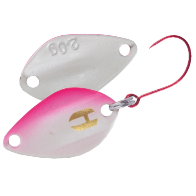 Блесна Herakles Ruck Spoon 2,0 гр. цвет White/Pink