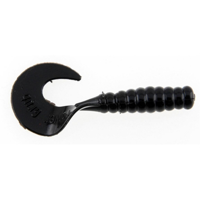 Силиконовая приманка Berkley Power Grub 2" цв. MPG2-BL