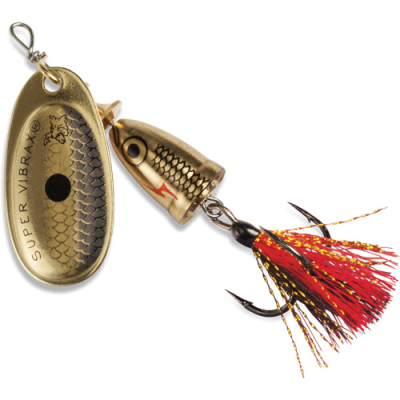 Блесна вращающаяся Blue Fox Vibrax Foxtail BFX3/GSDX