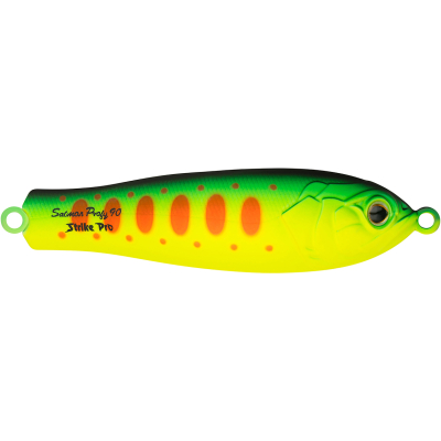 Блесна Strike Pro Salmon Profy 90, 90 мм, 22,4 гр, Тройник, цвет: A209S Acid Mat Char