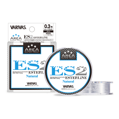 Леска Varivas Super Trout Area ES2 Ester Natural 80m #0.3 1.75LB