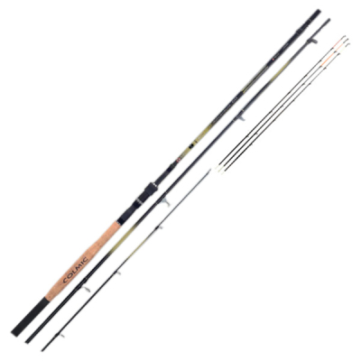 Удилище фидерное Colmic Scrape Next Adventure 3-S XTreme 3.90мт.(60gr) Carbon:Orange(1oz)+Yellow(1.1/2oz)+Red(2oz)