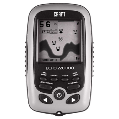 Эхолот портативный JJ-Connect Craft Echo 220 Duo Ice Edition
