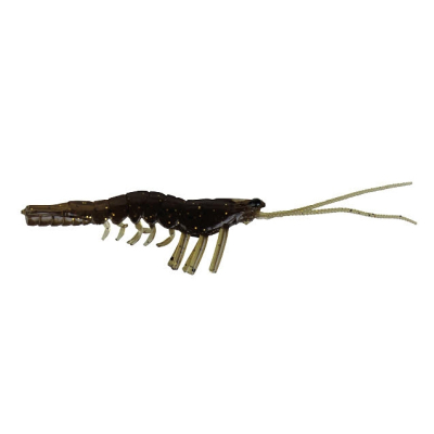 Приманки Savagear LB Manic Shrimp100 10 Dark Olive 4pcs 46771