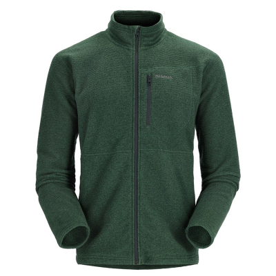 Пуловер Simms Rivershed Full Zip '20, Forest, M