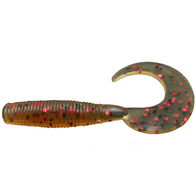 Твистер Merega Spinny Tail 60мм 2гр. цвет Z049, кальмар (уп.8 шт)