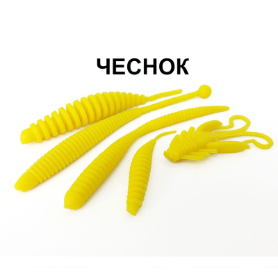 Силиконовые приманки Chuper Trout Mix Желтый чеснок